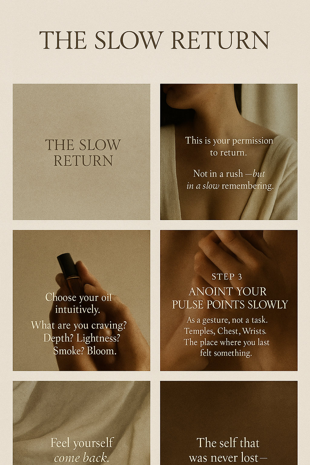 The Slow Return: Rituals from Yard – Begins With Touch